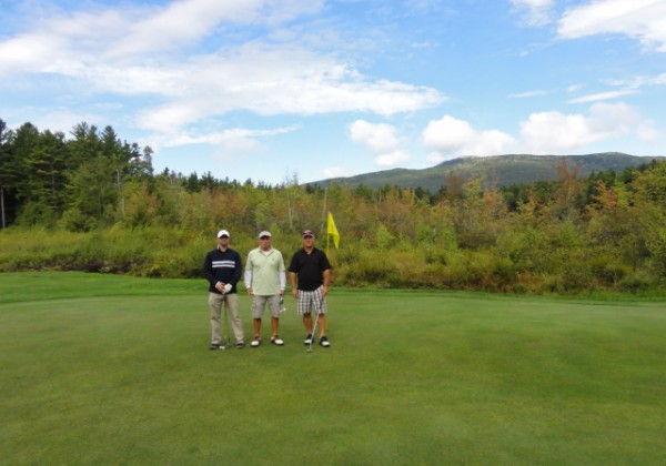 Golf at The Shattuck.....again Bruce and Michael Benz-pool west to Jaffrey NH to meet Tim and Jim who traveled up from CT to lose balls with us. Very...