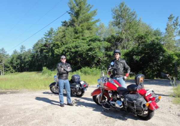 Harley Ride with Nate 6-24-12 Bruce and Nate ride Harley's back up to the Canadian border and put in 400 miles each plus a stop at the Blessing of the...